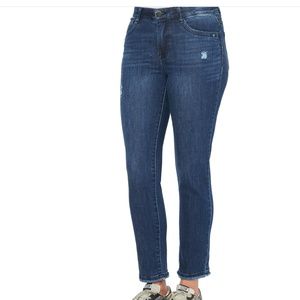 Democracy "Ab"solution® High Rise Slim Straight Indigo Jeans